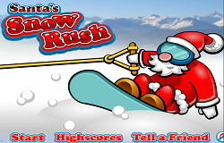 Mos Craciun cu Snowboardul