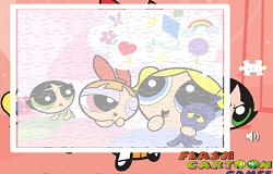 Puzzle Fetitele Powerpuff