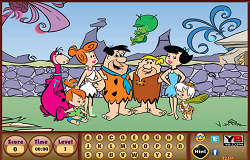 Familia Flinstone Litere Ascunse