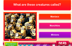 Chestionar Despicable Me