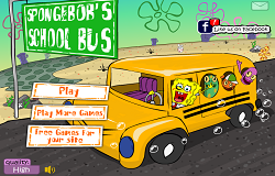 Spongebob cu Autobuzul Scolar