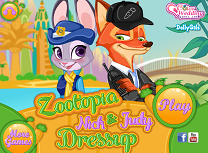 Zootopia Nick si Judy De Imbracat
