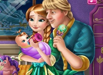 Anna si Kristoff Ingrijesc Bebelusul