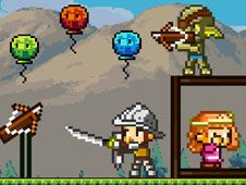 Arcasul Pixelat Salveaza Printesa