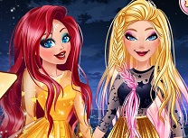 Barbie si Ariel Fashioniste in Galaxie