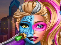 Super Barbie Schimbare de Machiaj