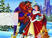 Frumoasa si Bestia de Craciun Puzzle