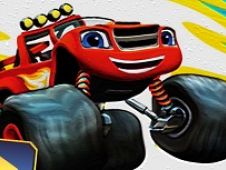 Blaze si Masinile Monstru Roti Ascunse