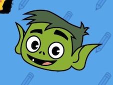 Cum Sa Il Desenezi pe Beast Boy