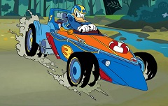 Donald Duck Roti de Masini Ascunse