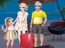 Familia Frozen Vacanta de Vara