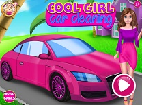 Fata Cool Curata Masina