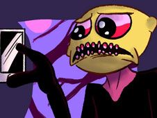 Friday Night Funkin but Monster has no iPhone