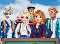 Familia Frozen Merge la Facultate