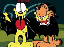 Garfield Puzzle de Halloween