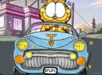 Garfield cu Masini Litere Ascunse
