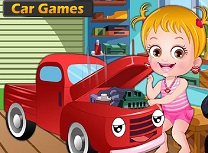 Bebelusa Hazel Litere Ascunse pe Masina