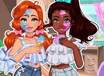 Jessie si Noelle BFF Machiaj Real