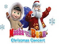 Masha si Ursul Puzzle de Craciun