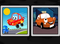 Puzzle cu Masini Mici