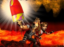 Paddle Pop Surf pe Lava