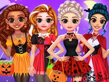 Petrecere Fericita de Halloween cu Printese