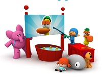 Pocoyo la Pescuit