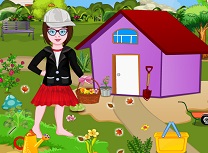 Printesa Bebelus Curatenie in Gradina