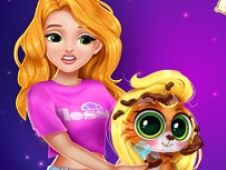 Printesa Blonda Salveaza Pisica