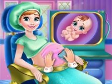 Printesa de Gheata Insarcinata la Control