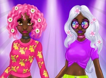 Printese Coafuri Neon Incredibile