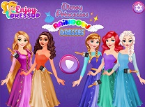 Printese Disney Rochii Curcubeu