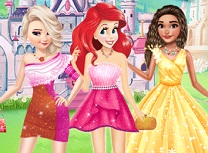 Printese Rochii pe Umar Diferite