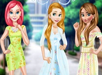 Printese Rochii cu Flori