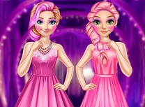 Rapunzel si Anna Stilul Roz