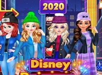 Printese Disney Petrecere de Anul Nou