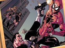 Punisher si Spiderman Puzzle