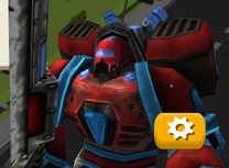 Robotul Erou Simulator 3D in Oras