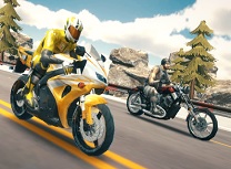 Simulator de Motociclete pe Autostrada