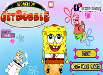 Spongebob cu Jetpack