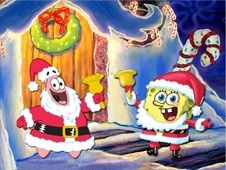 Spongebob Puzzle de Craciun