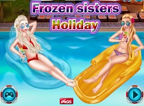 Surori Frozen in Vacanta