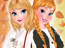 Surorile Frozen Trend de Toamna