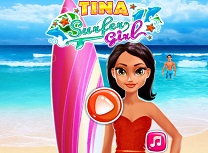 Tina Fata Surfer