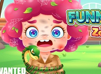 Ingrijitoare la Zoo Amuzanta